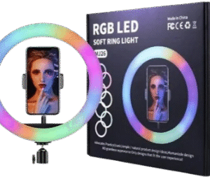 Aro De Luz Rgb Led Multicolor 26 Cm