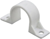 Abrazadera plástica Fixser 3/4" x 30 unidades